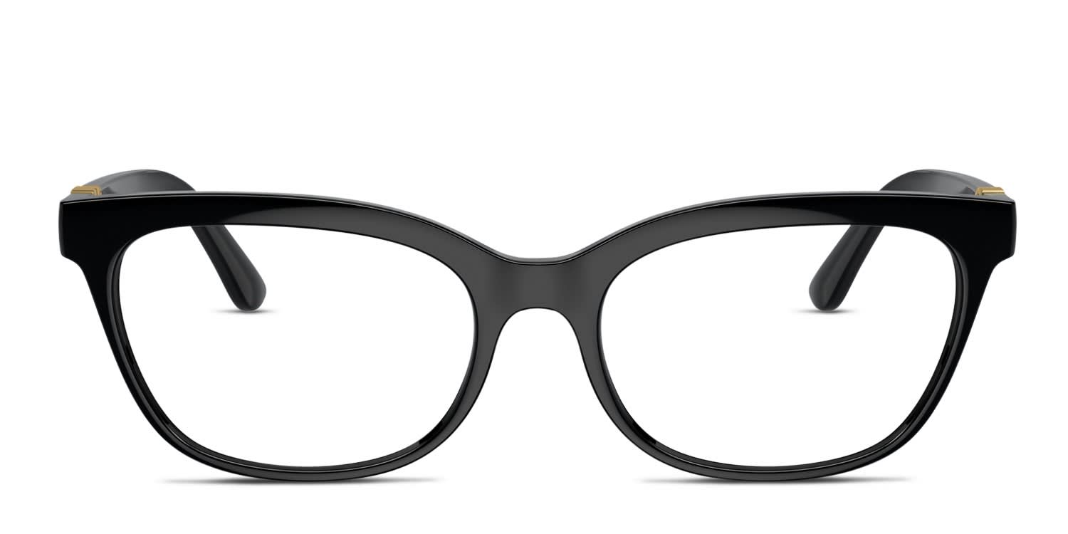 Dolce & Gabbana DG5106U Black glasses - Black - Frontal View