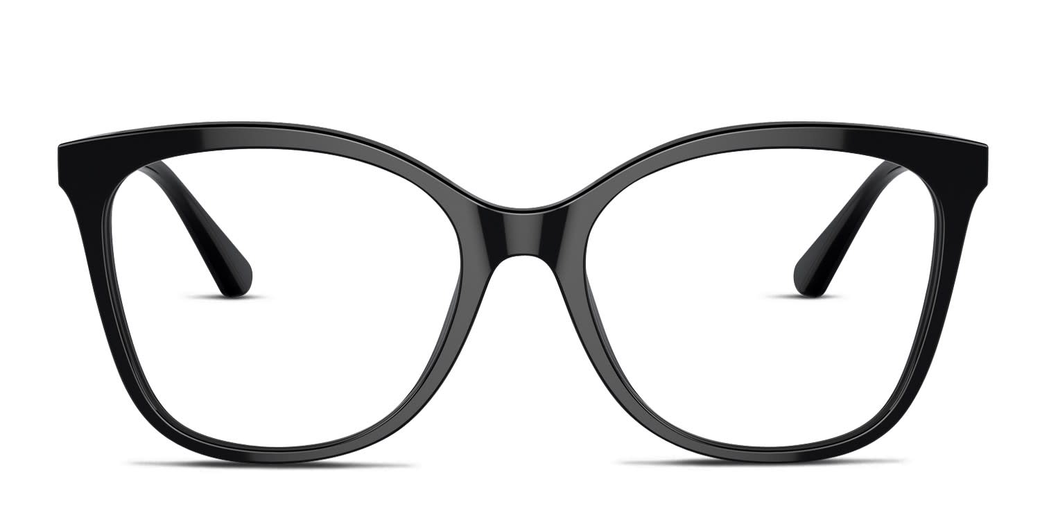 Emporio Armani EA3231 Black glasses - Black - Frontal View