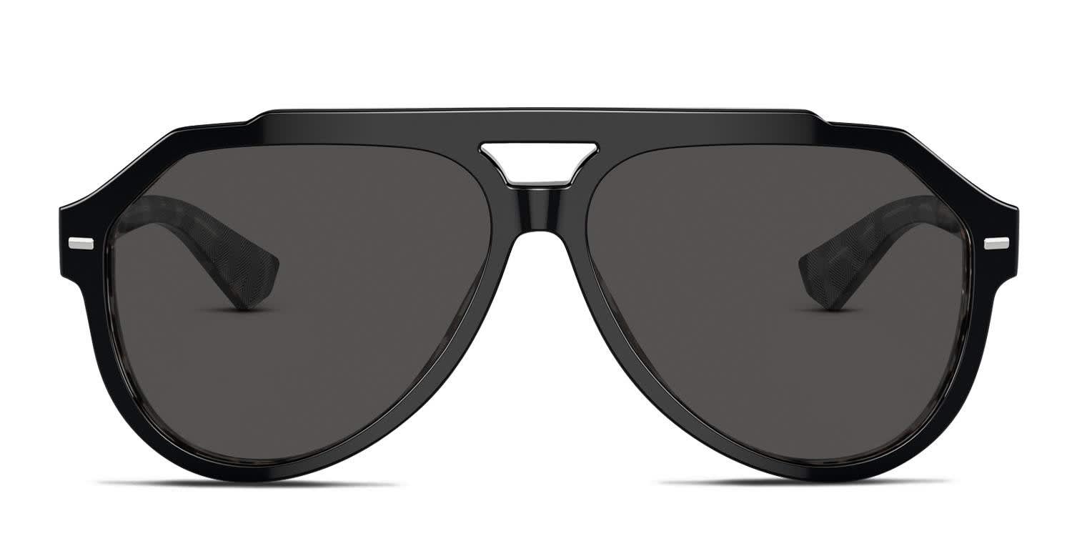 Dolce & Gabbana DG4452 Black glasses - Black - Frontal View