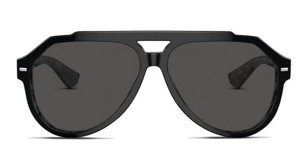 Dolce & Gabbana DG4452 Black Prescription Sunglasses display picture 1