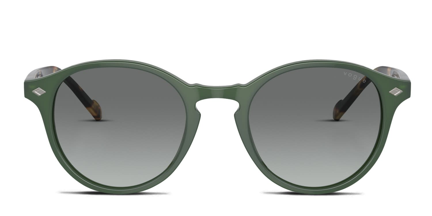 Vogue VO5327S Green, Gray glasses - Green / Gray - Frontal View