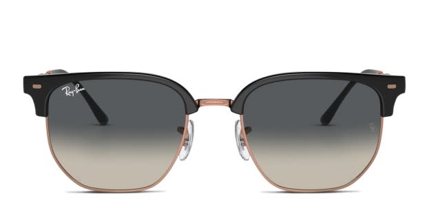 Ray Ban RB4416 New Clubmaster gray pink gold frame with grey