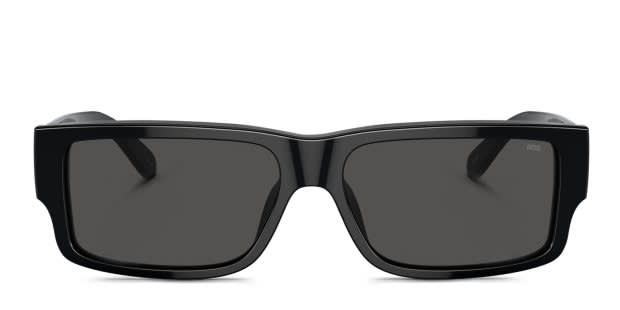 dismal euphony blackl ブラックメタル Diesel DL2003 black frame with dark grey lenses. Lenses provide