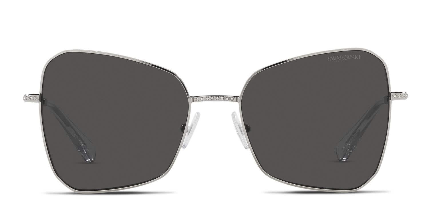 Swarovski SK7008 Silver glasses - Silver - Frontal View