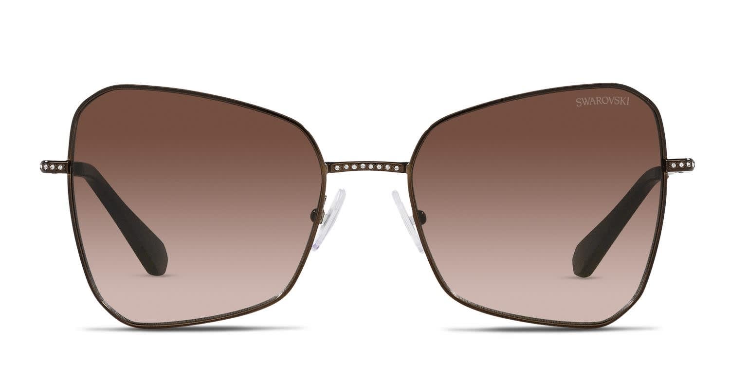 Swarovski SK7008 Bronze glasses - Bronze - Frontal View