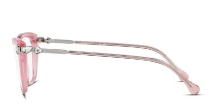 Swarovski SK2011 Pink, Clear glasses - Pink / Clear - Side View