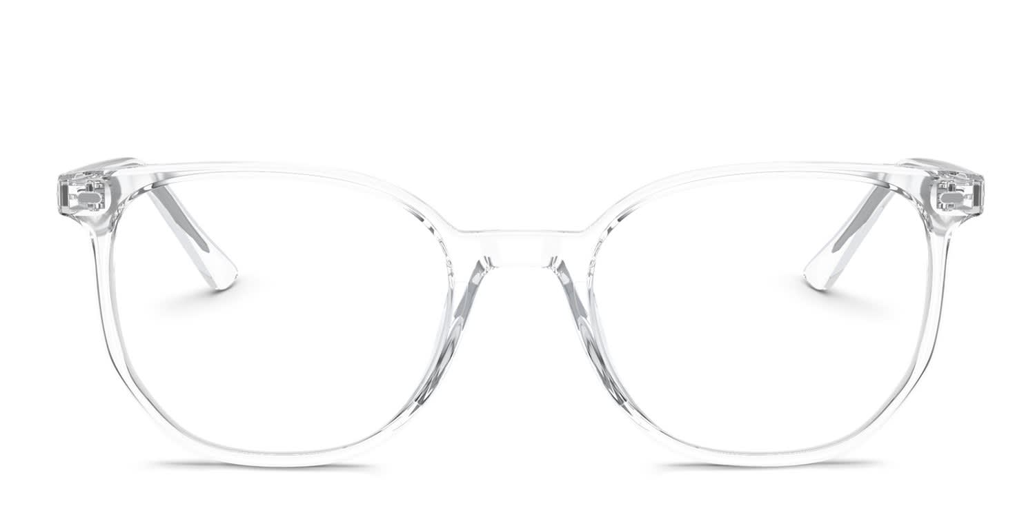 Ray-Ban RX5397F Elliot Clear glasses - Clear - Frontal View