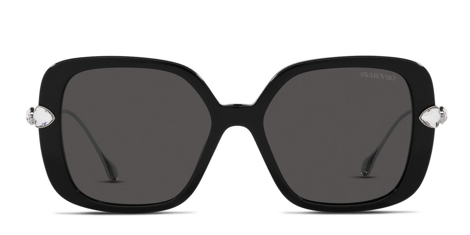 Swarovski SK6011 Shiny Black Prescription Sunglasses