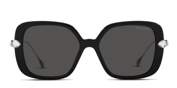 Swarovski SK6011 Shiny Black Prescription Sunglasses