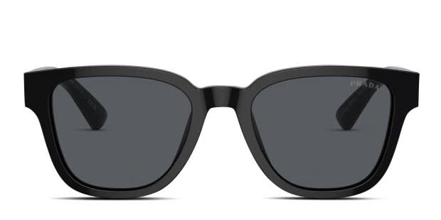 Prada PRA04S Black Prescription Sunglasses