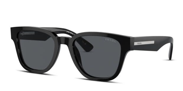 Prada PRA04S Black Prescription Sunglasses