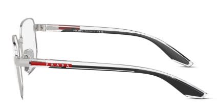 Prada Linea Rossa PS50QV Silver glasses - Silver - Side View