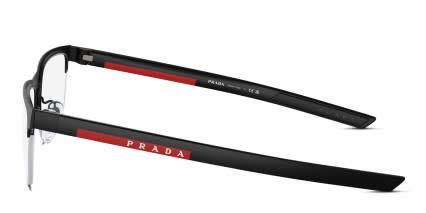 Prada Linea Rossa PS51QV Matte Black glasses - Matte Black - Side View