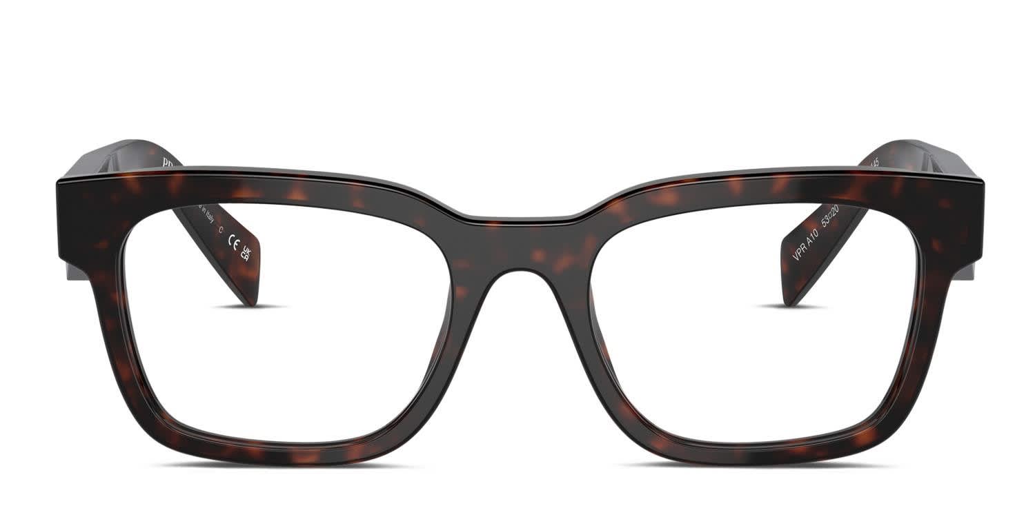 Prada PRA10V Tortoise, Red glasses - Tortoise - Frontal View