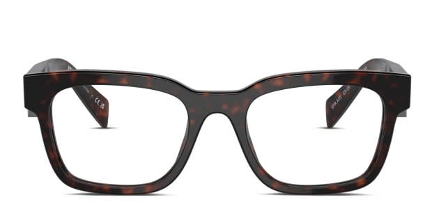 Prada PRA10V tortoise , red frame