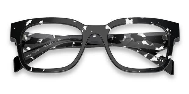 Prada PRA10V tortoise , black , clear frame