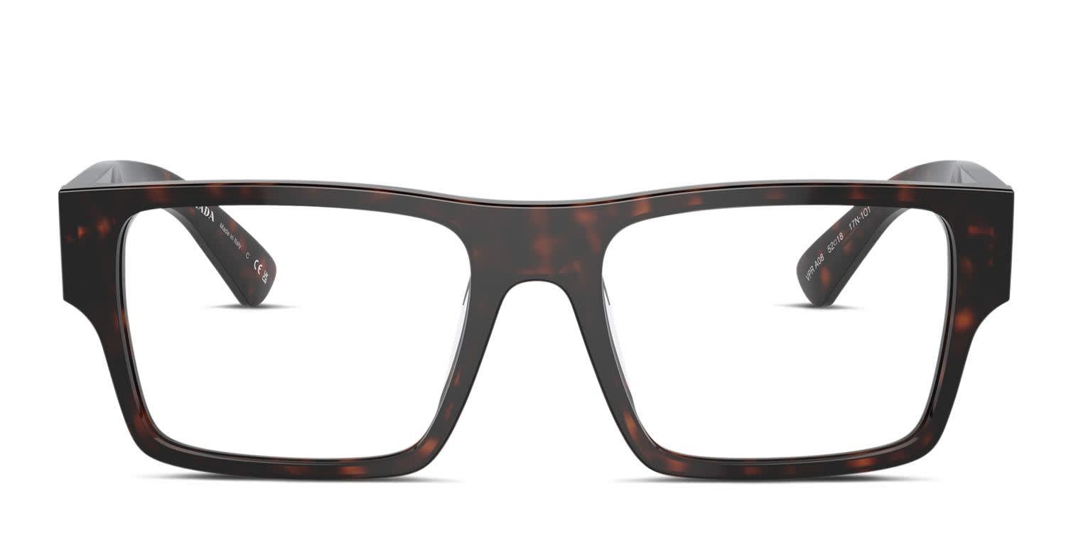 Prada PRA08V Tortoise glasses - Tortoise - Frontal View