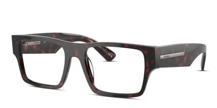 Prada PRA08V Tortoise glasses - Tortoise - Angle View