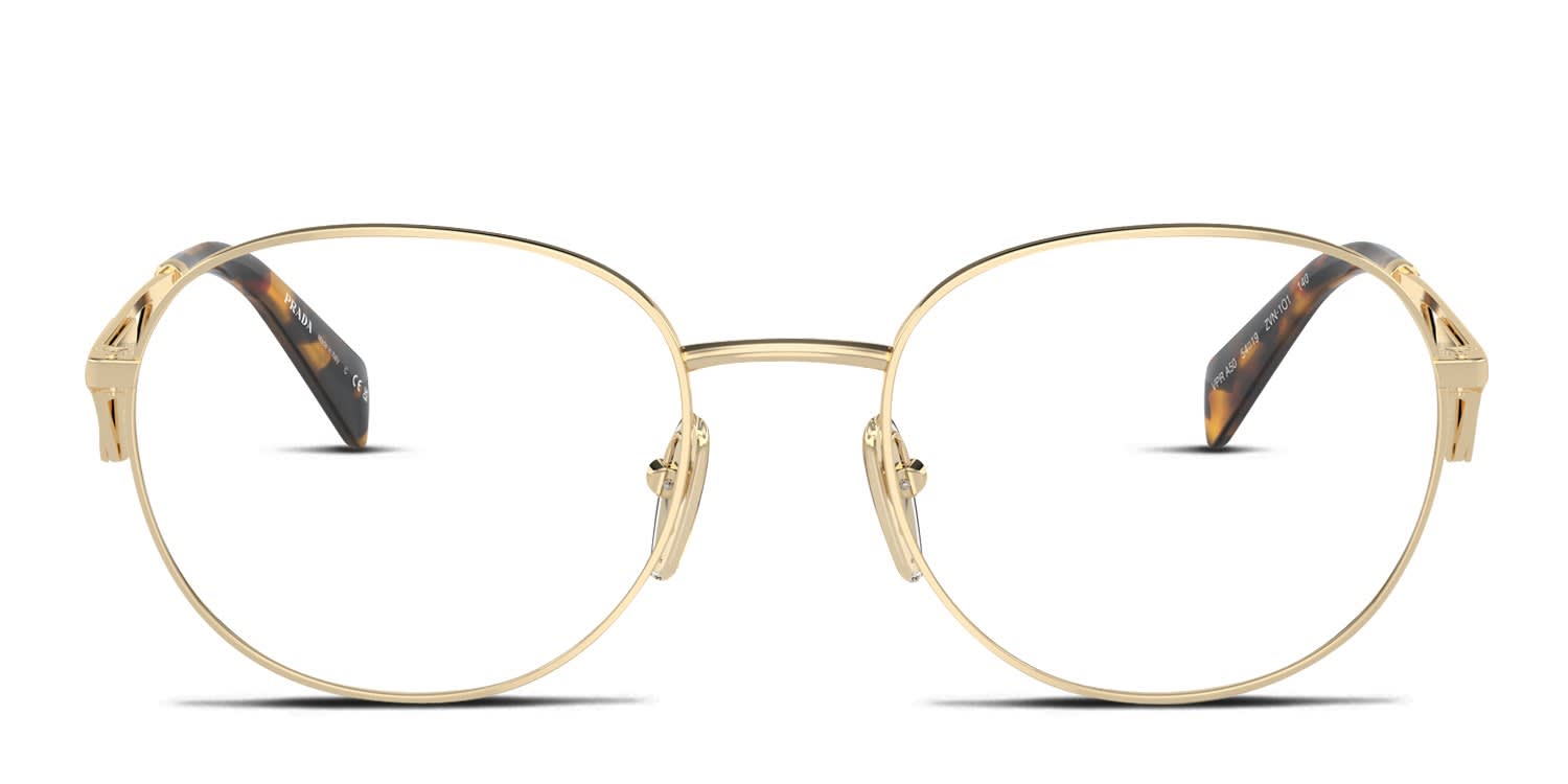 Prada PRA50V gold frame