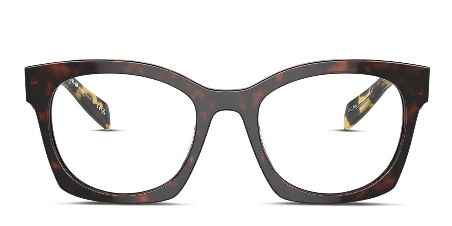 Prada PRA05V Tortoise glasses - Tortoise - Frontal View