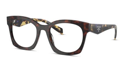 Prada PRA05V Tortoise glasses - Tortoise - Angle View