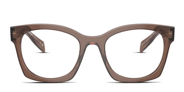 Prada PRA05V clear , brown frame