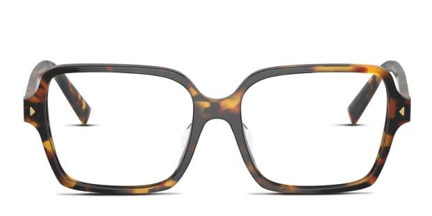 Prada PRA02V tortoise , clear frame