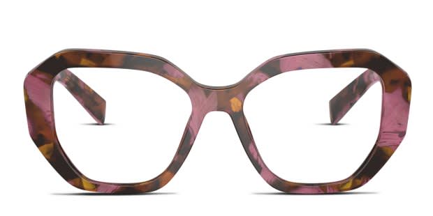 Prada PRA07V tortoise , red frame