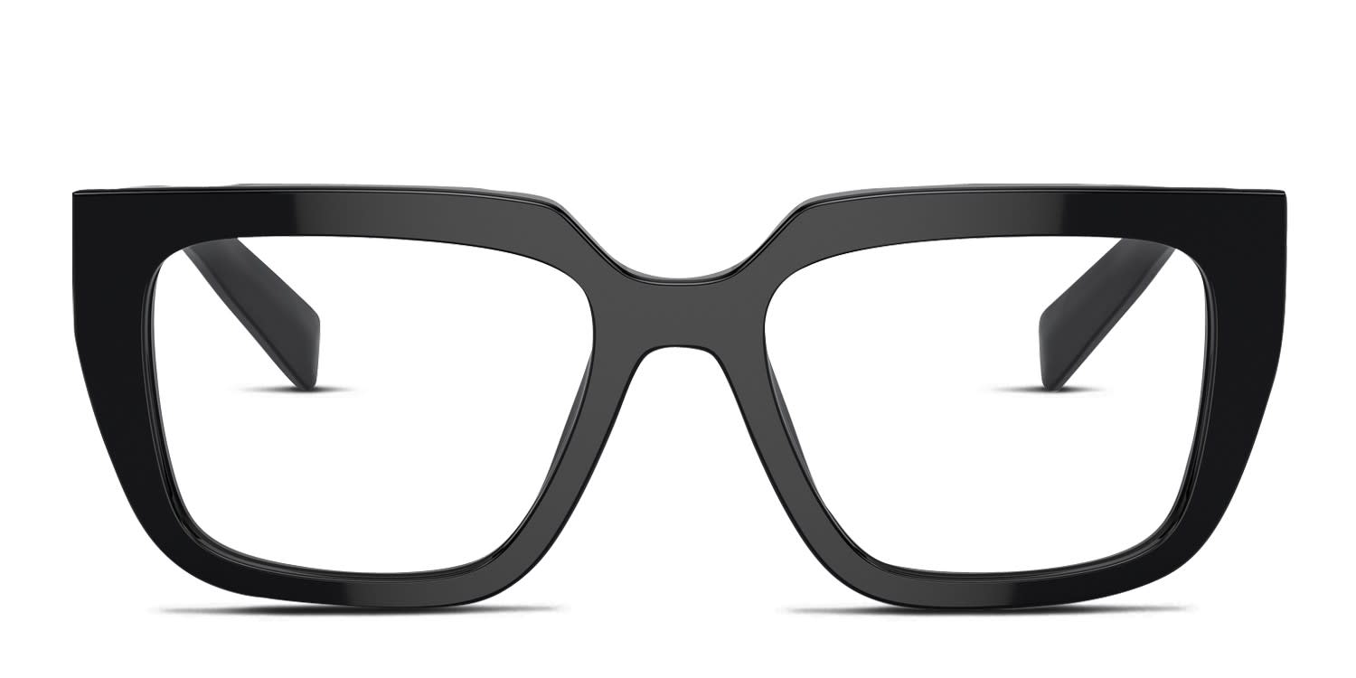Prada PRA03V Black glasses - Black - Frontal View