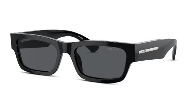 Prada PRA03S Black Prescription Sunglasses