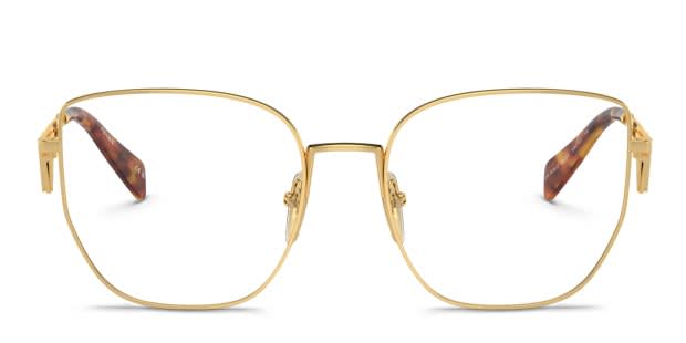 Prada PRA54VD gold frame