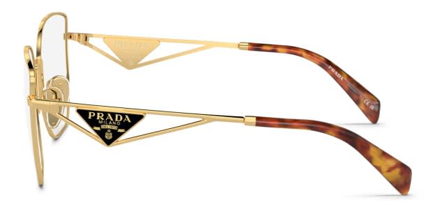 Prada PRA54VD gold frame