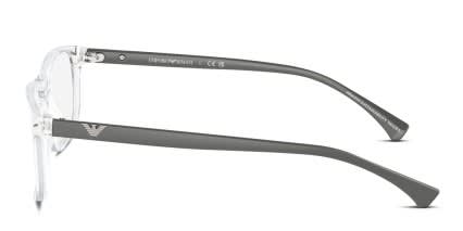 Emporio Armani EA3098 Clear glasses - Clear - Side View
