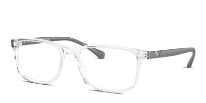 Emporio Armani EA3098 Clear glasses - Clear - Angle View