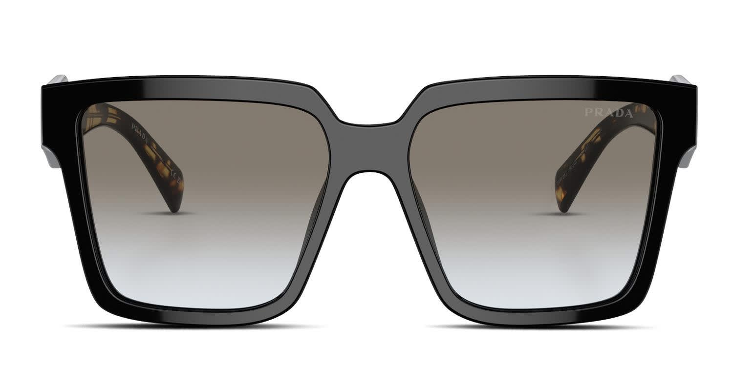 Prada PR24ZS Black glasses - Black - Frontal View