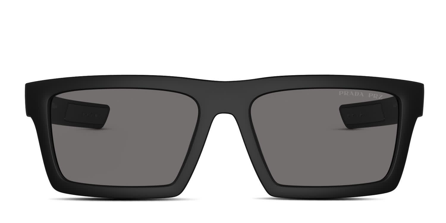 Prada Linea Rossa PS02ZSU Matte Black glasses - Matte Black - Frontal View