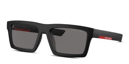 Prada Linea Rossa PS02ZSU Matte Black glasses - Matte Black - Angle View