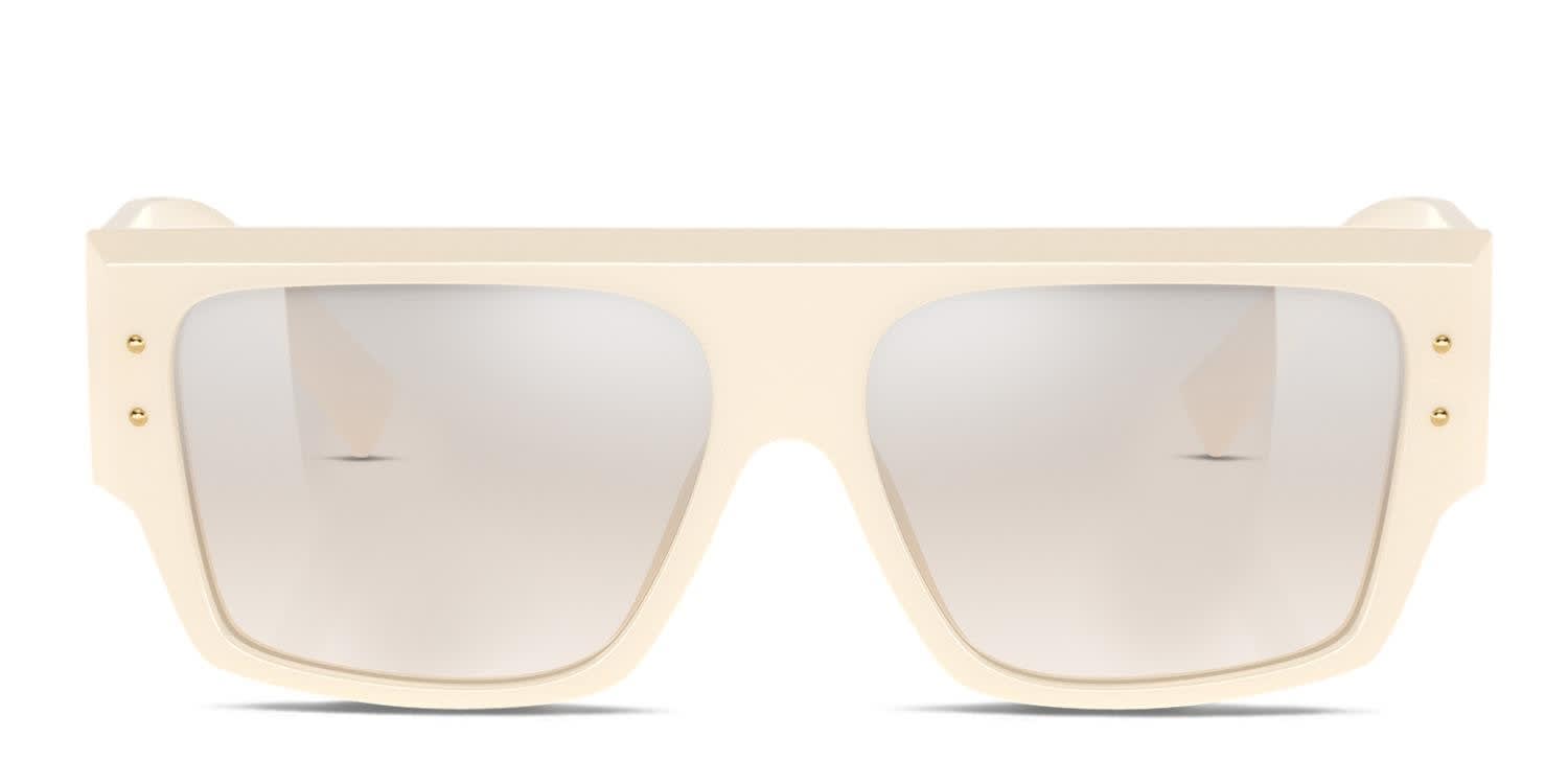 Dolce & Gabbana DG4459 White glasses - White - Frontal View