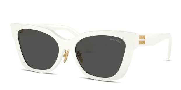 Miu Miu ホワイト サングラス Miu Miu 2024 Eyewear Collection | EyeOns.com