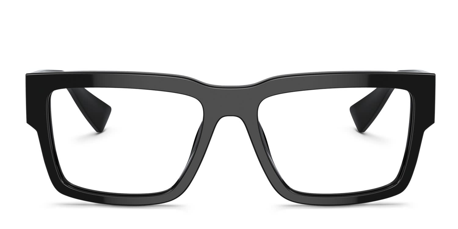 Miu Miu MU02XV Black glasses - Black - Frontal View