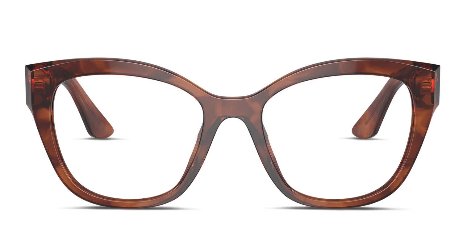 Miu Miu MU 05XV Brown, Tortoise glasses - Brown / Tortoise - Frontal View