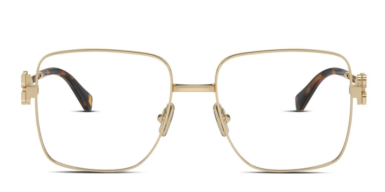 Burberry BE1361 Charley Gold Eyeglasses | Includes FREE Rx Lenses