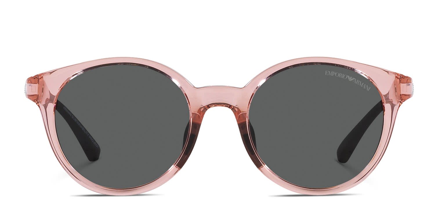 Emporio Armani EK4185F Kids Pink, Clear glasses - Pink / Clear - Frontal View