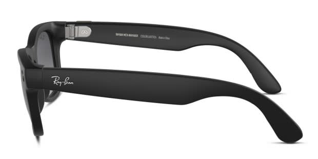 Ray-Ban Meta Smart Glasses RW4006 Wayfarer Matte Black Sunglasses