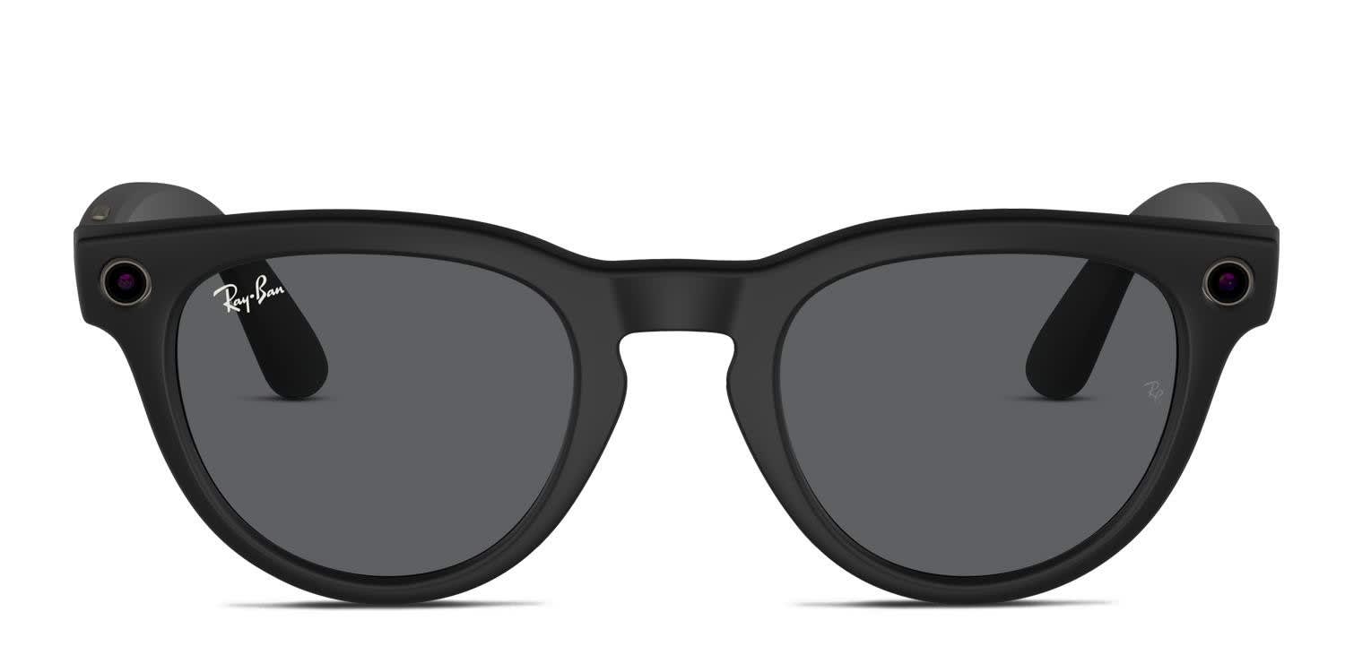 Ray-Ban Meta AI Glasses RW4009 Headliner Matte Black glasses - Matte Black - Frontal View