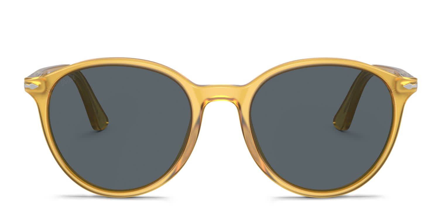 Persol PO3350S Yellow, Blue glasses - Yellow / Blue - Frontal View