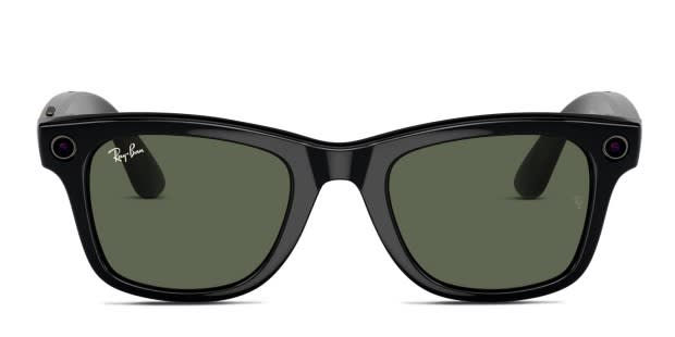 Ray Ban Meta Smart Glasses RW4006 Wayfarer Shiny Black Sunglasses Online