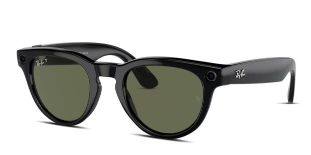 Ray-Ban Meta Smart Glasses RW4009 Headliner Shiny Black