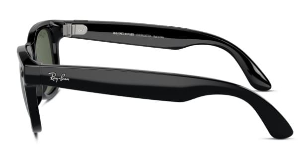 玲ページ Ray-Ban Meta Smart Glasses RW4008 Wayfarer Shiny Black