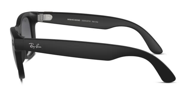 Ray-Ban Meta Smart Glasses RW4008 Wayfarer Matte Black Sunglasses